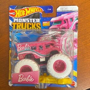 Hot Wheels Barbie Monster Truck - Pink